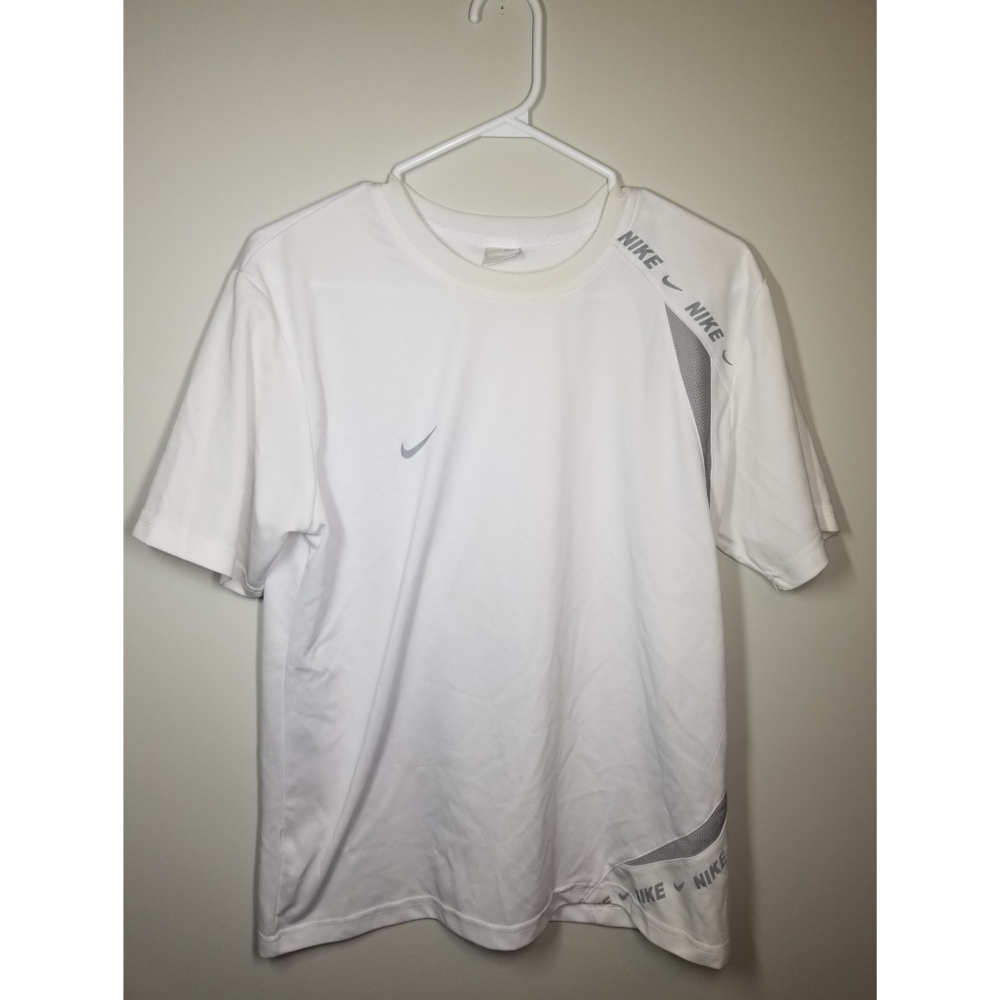 MENS XL NIKE WHITE ATHLETIC PERFORMANCE T SHIRT